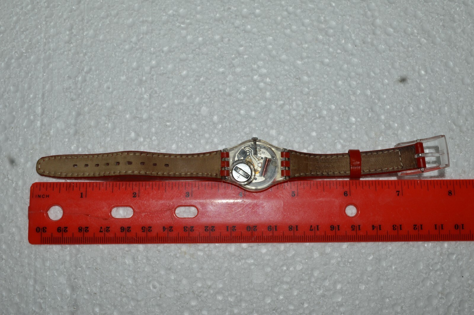 1996 Swatch Watch LK155 GLOSS Swiss Lady Quartz 25mm Originals Tested Vintage 96