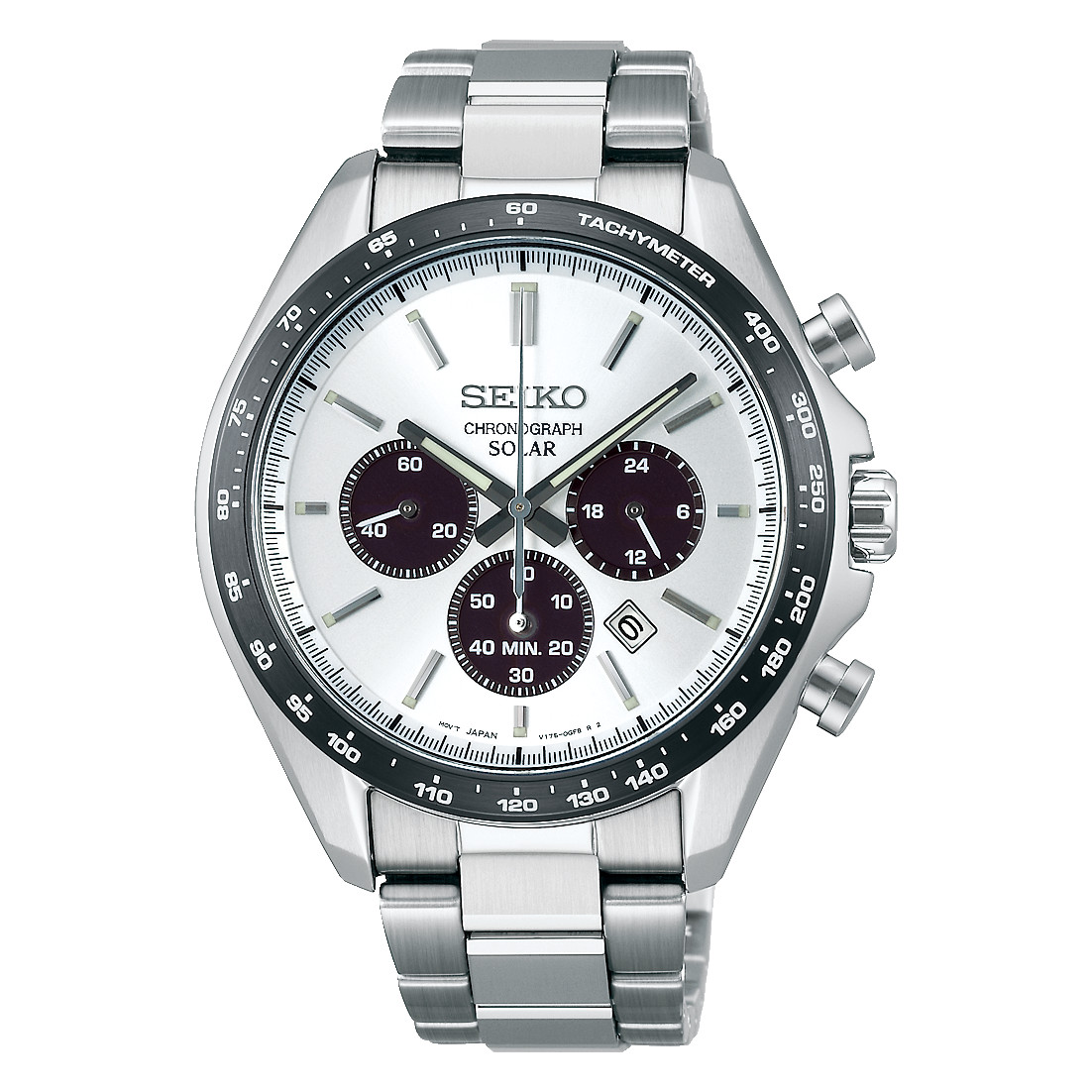 Seiko Selection SBPY165 Solar Chronograph “Panda” Dial 42.2 mm Men’s Watch