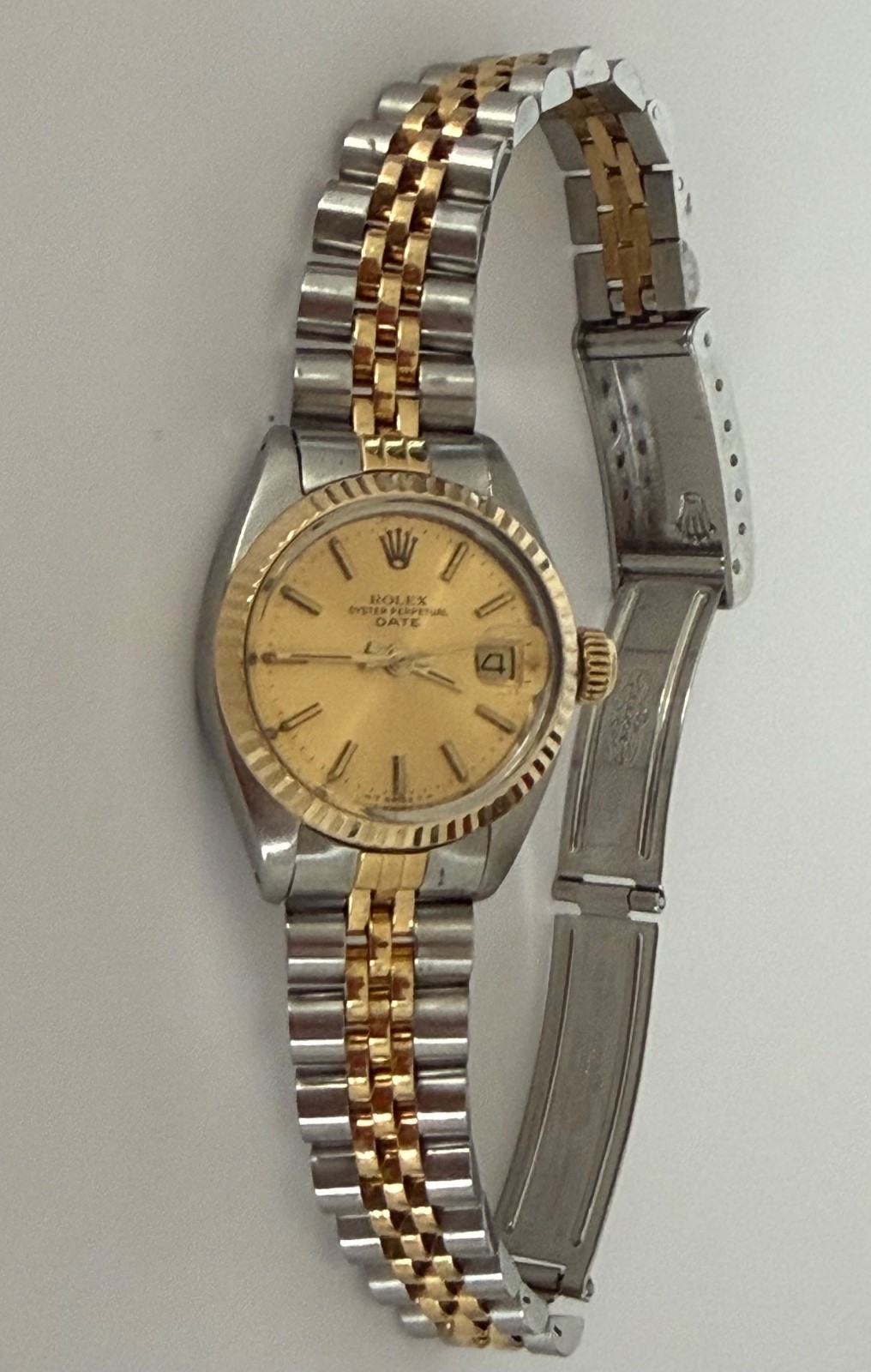 ROLEX WATCH LADIES TWO TONE 18K JUBILEE BRACELET 26MM AUTOMATIC