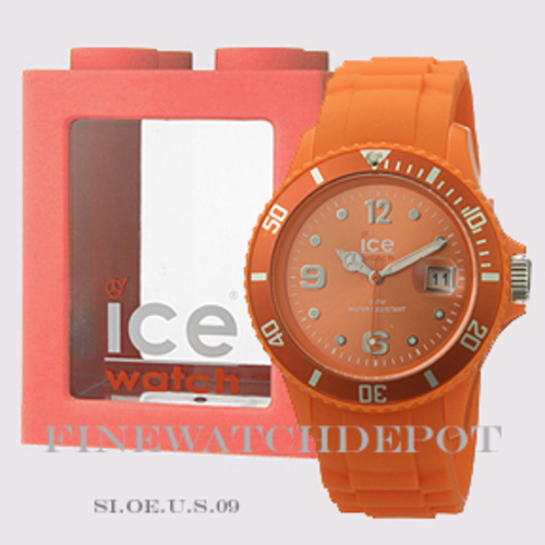 Authentic Ice Sili Orange Unisex Watch SI.OE.U.S.09