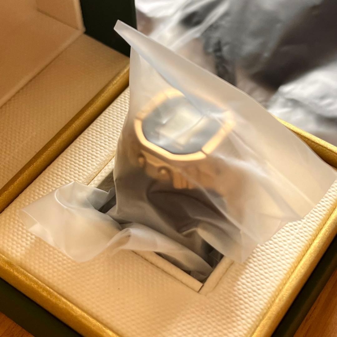 CASIO Wristwatch Gold Ring Watch CRW 001G 9JR