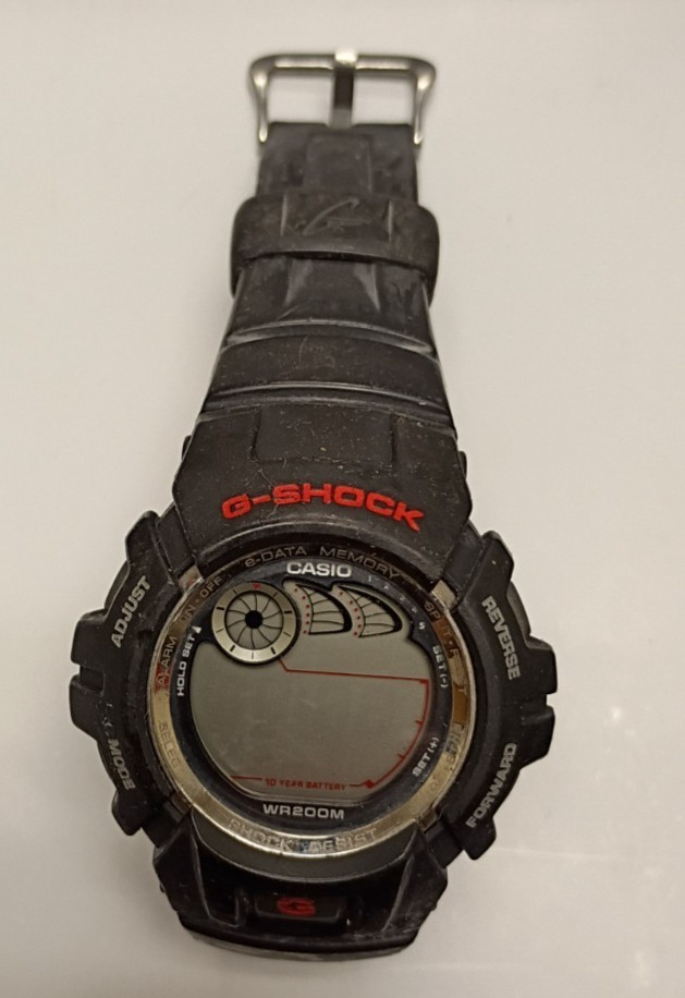 Casio G-Shock Casio Digital Watch Watch As Is For Parts Model G2900 G-2900F-1V