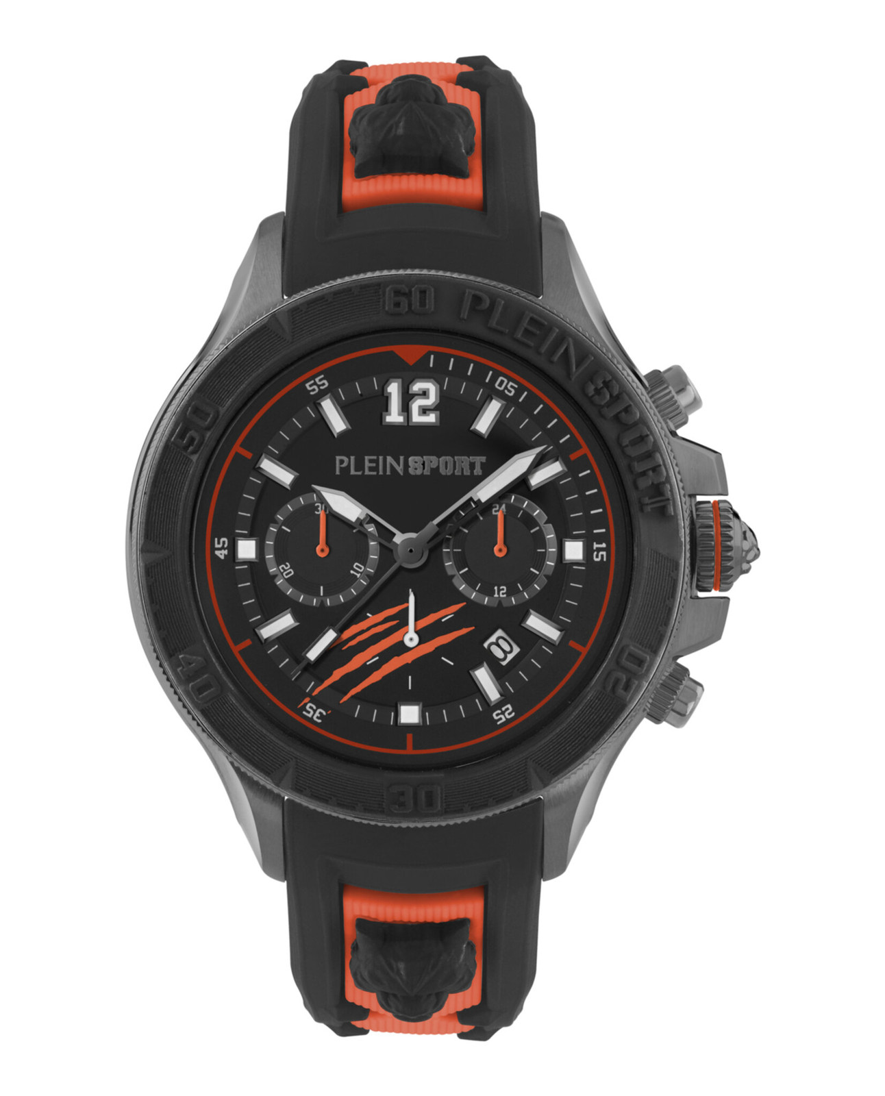 Plein Sport Mens Gun 47mm Strap Fashion Watch