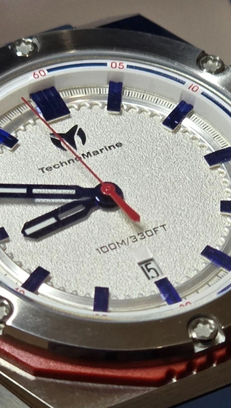 TechnoMarine Coral Legacy Men’s Watch – 45mm, Blue (TM-416091)