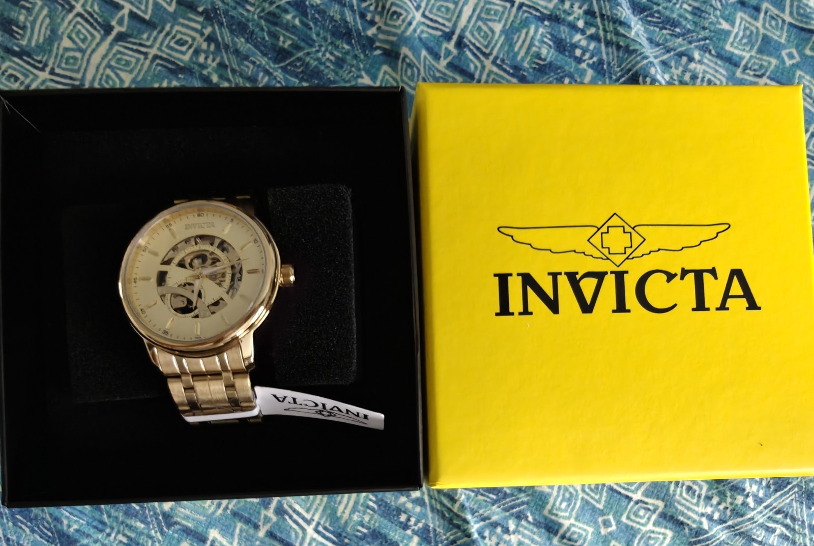 Invicta Men’s 69120 Objet D Art Automatic LG0801B Dial Watch