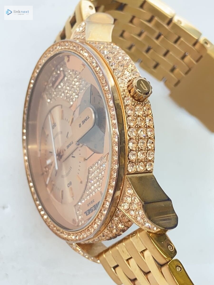DIESEL DZ-5597 Women’s Quartz Stainless Steel Pink Gold Watch