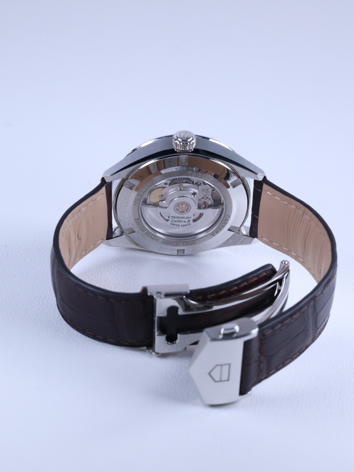 TAG Heuer Carrera Calibre 5 Day Date 41 WBN2011.FC6484 41mm Silver Dial Full Set