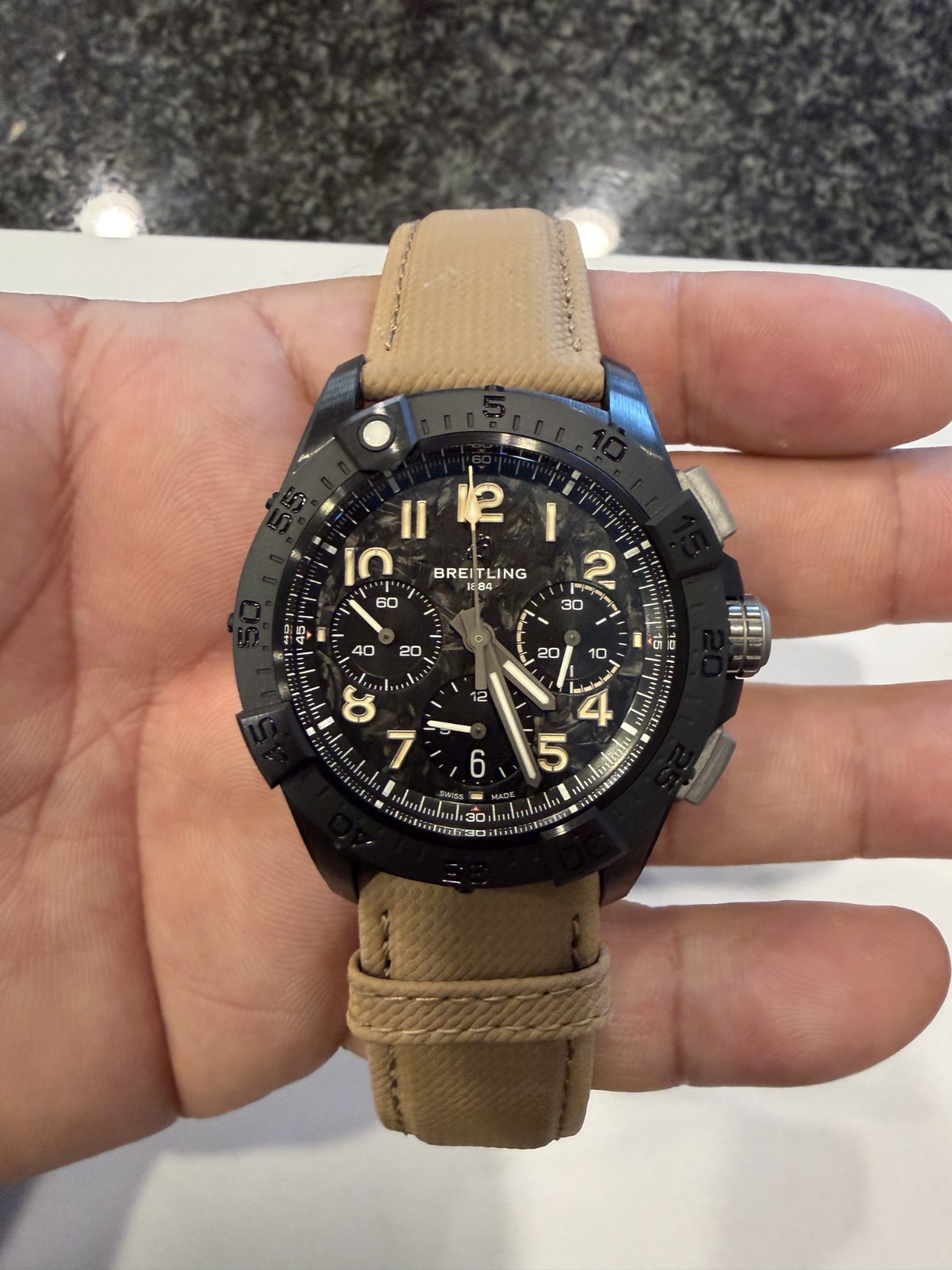 Breitling Avenger B01 42mm Night Mission Black Dial Men’s Watch SB0146101B1X1
