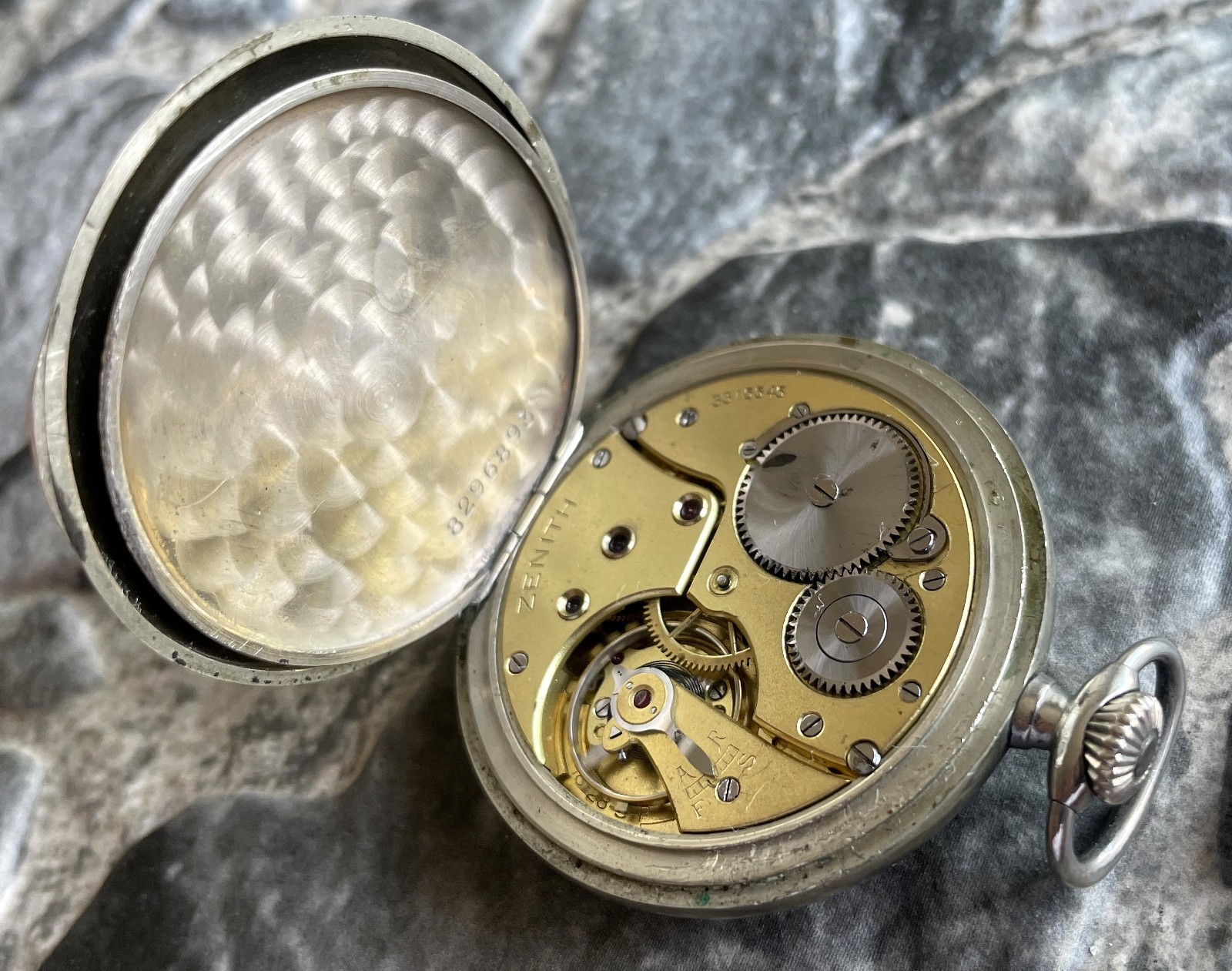 ✩ Antique ZENITH Special old pocket watch