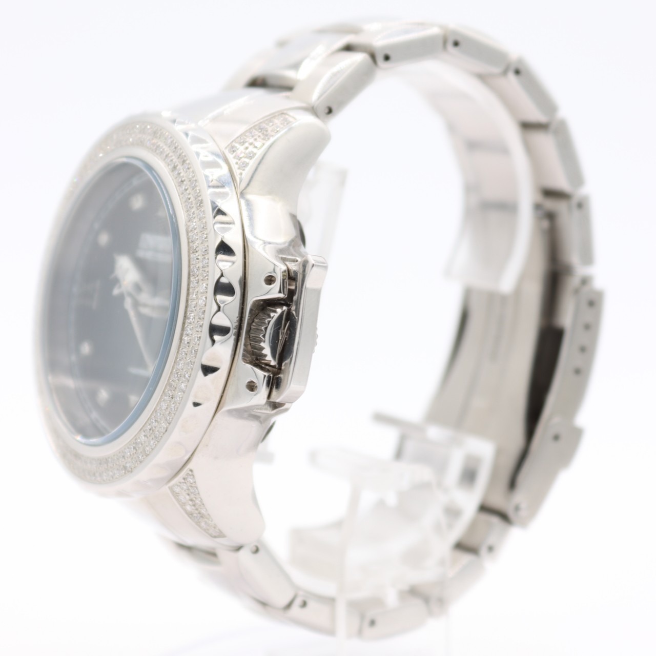 47mm Invicta Subaqua Elite Diamond 22693 LE Swiss Automatic Wristwatch Steel