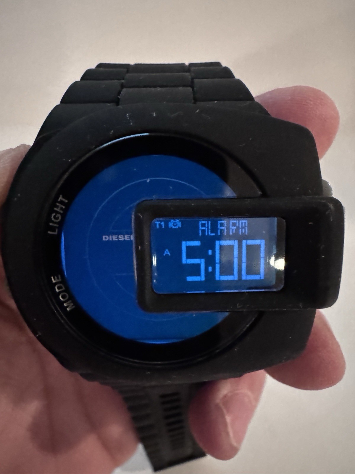 Diesel MEN’S watch model DZ7274 Only The Brave 5 Bar Black digital