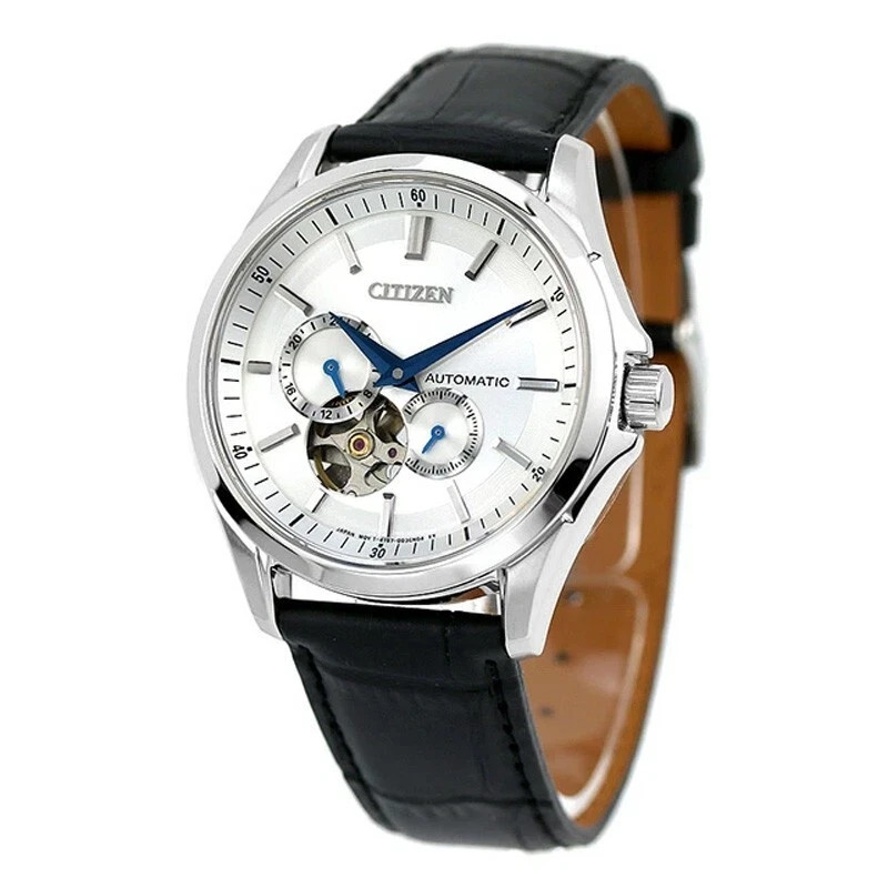 Citizen Collection NP1011-08A Mechanical Automatic Leather Band Men Watch NEW