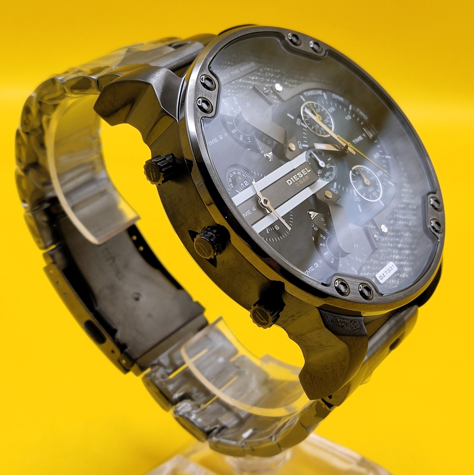 Premium Diesel Mr. Daddy 2.0 DZ7331 Multi Time Refurbished Men’s Wrist Watch