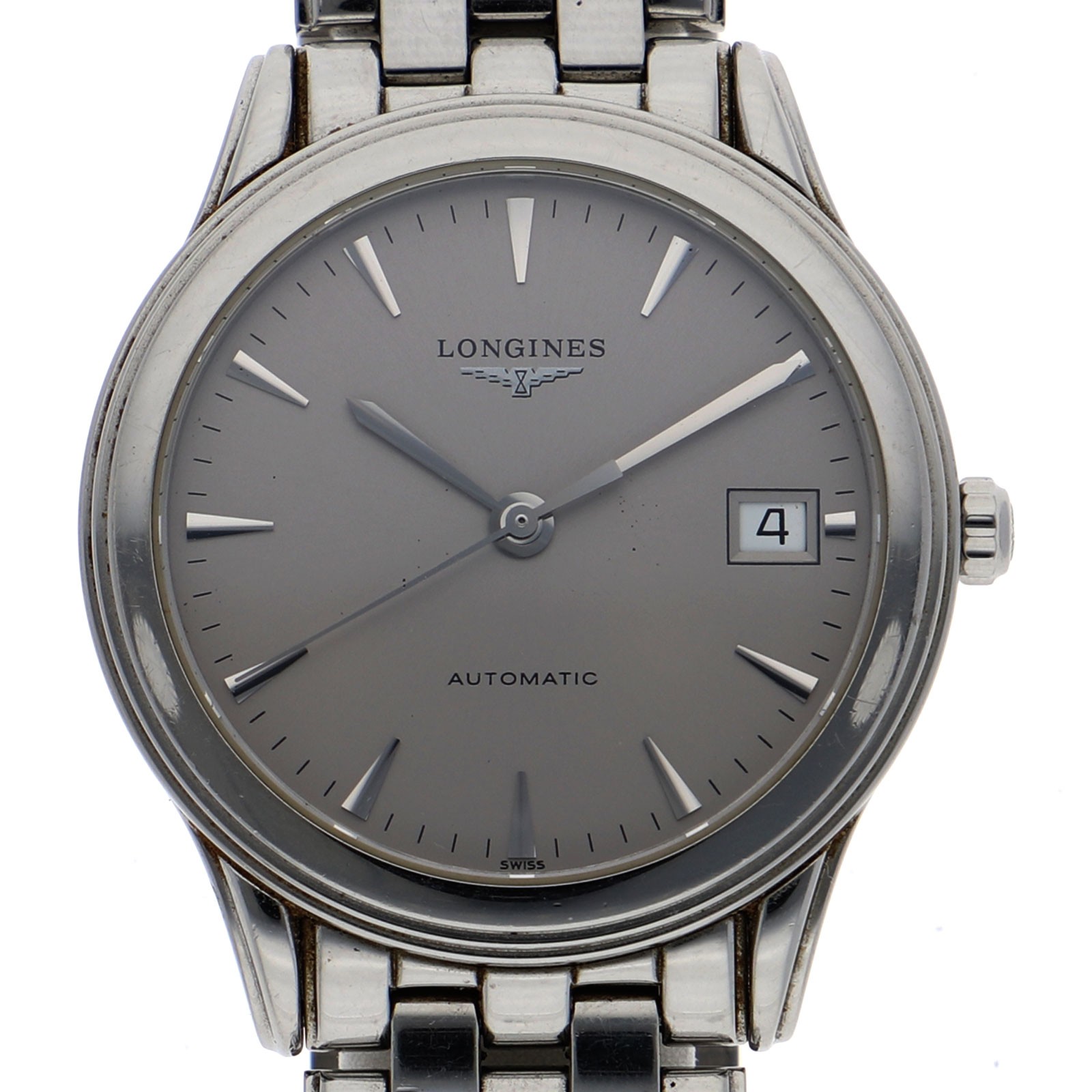 LONGINES L4.774.4 Flagship gray Dial Automatic Stainless Steel Unisex