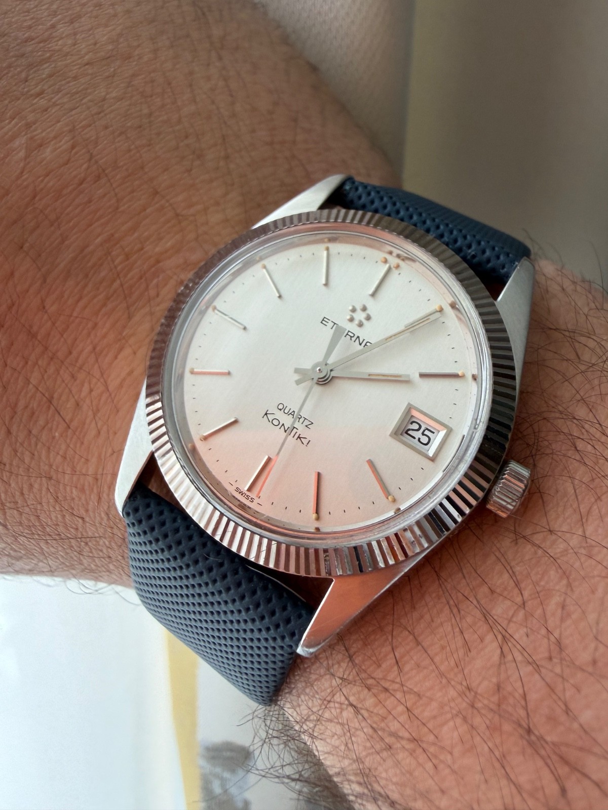 Vintage Eterna Kontiki Quartz Watch