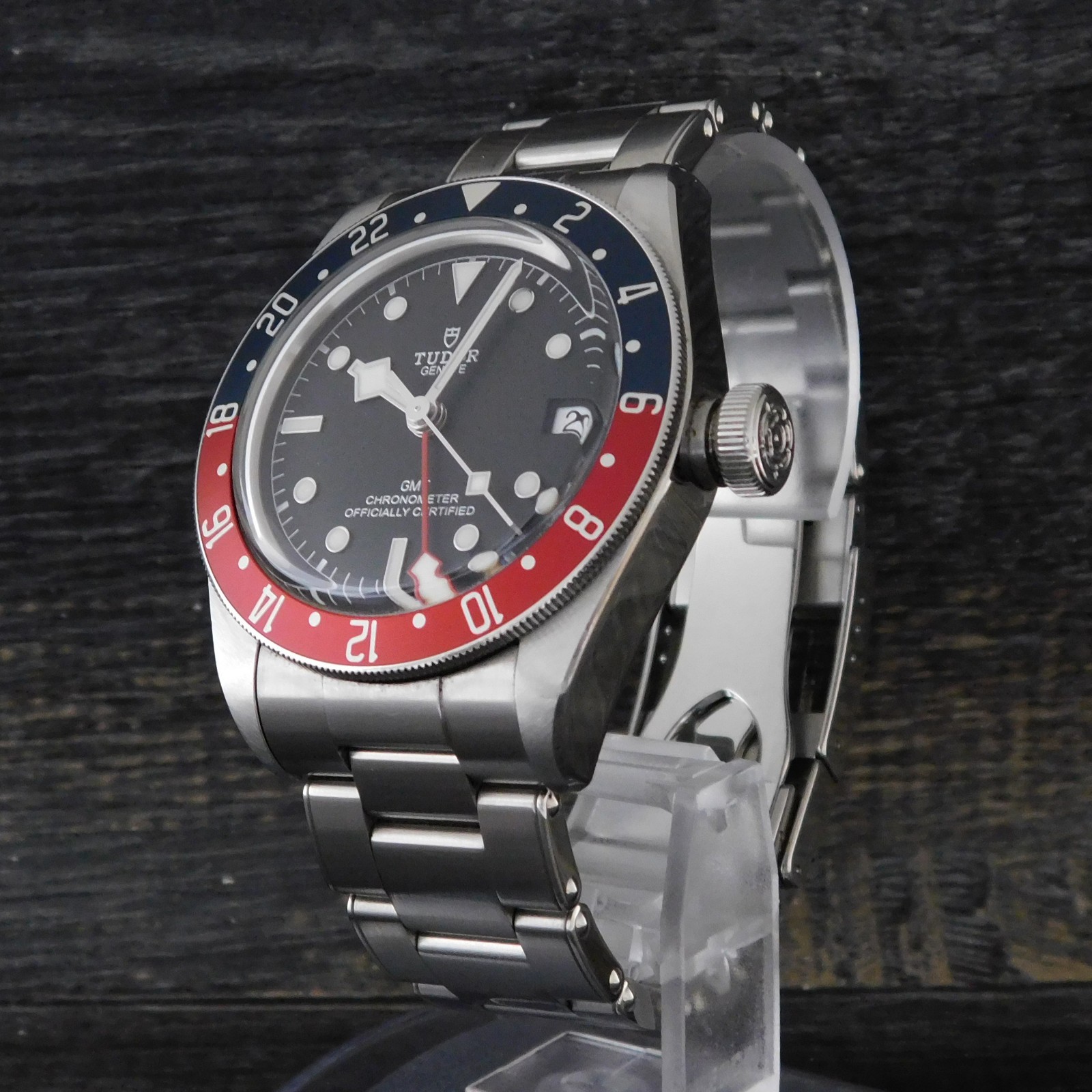 TUDOR Watch Black Bay GMT 79830RB 41mm S. Steel Automatic Men’s Watch #1440B