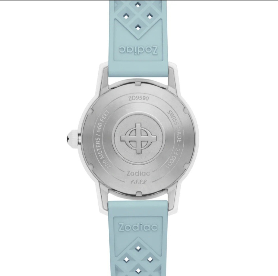 NEW and beautiful Zodiac Super Sea Wolf Blue Ceramic Automatic Watch