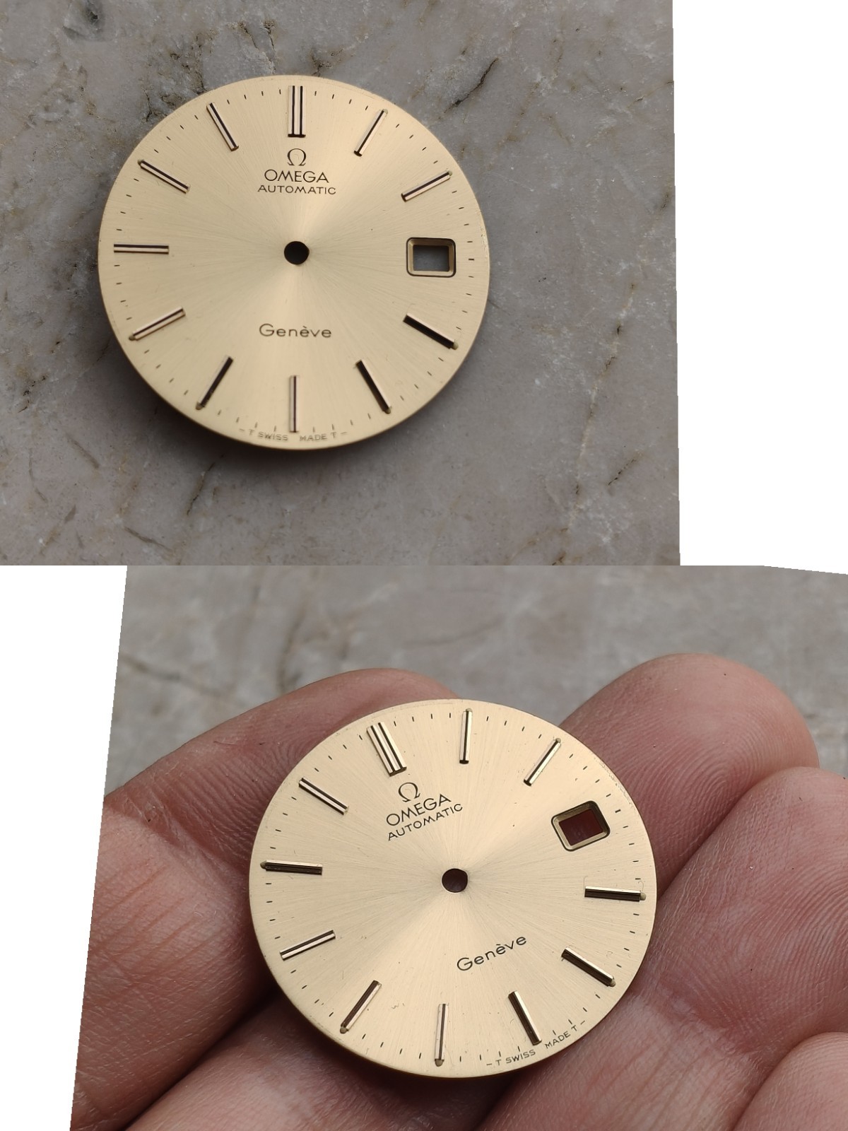 60s OMEGA GENEVE AUTOMATIC CAL. 565 VINTAGE WATCH ORIGINAL DIAL 29.5mm