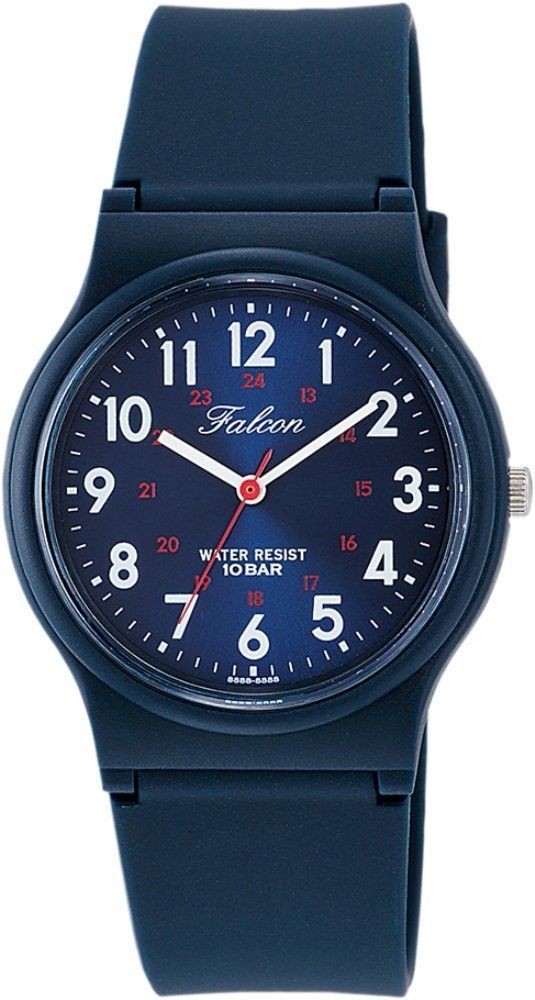 Citizen Q Q VS04 002 Wristwatch Analog Waterproof Urethane Belt MetallicBlue