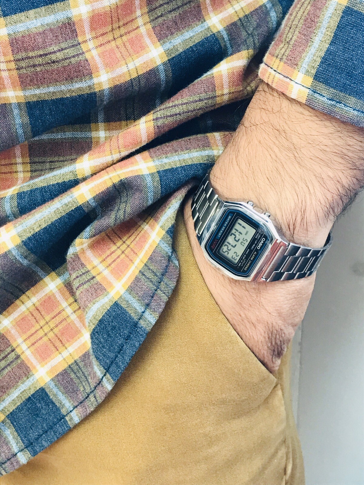 Casio A158W Mens Watch Retro Digital Vintage Alarm Reloj Casio Hombre Original