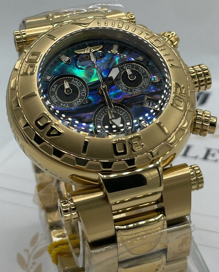 Invicta Subaqua Noma I Men’s Chrono Abalone Dial Watch (25801) Limited to 3,000