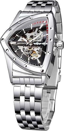 Relojes Esqueleto Para Hombre, Reloj Mecã¡nico Automã¡tico