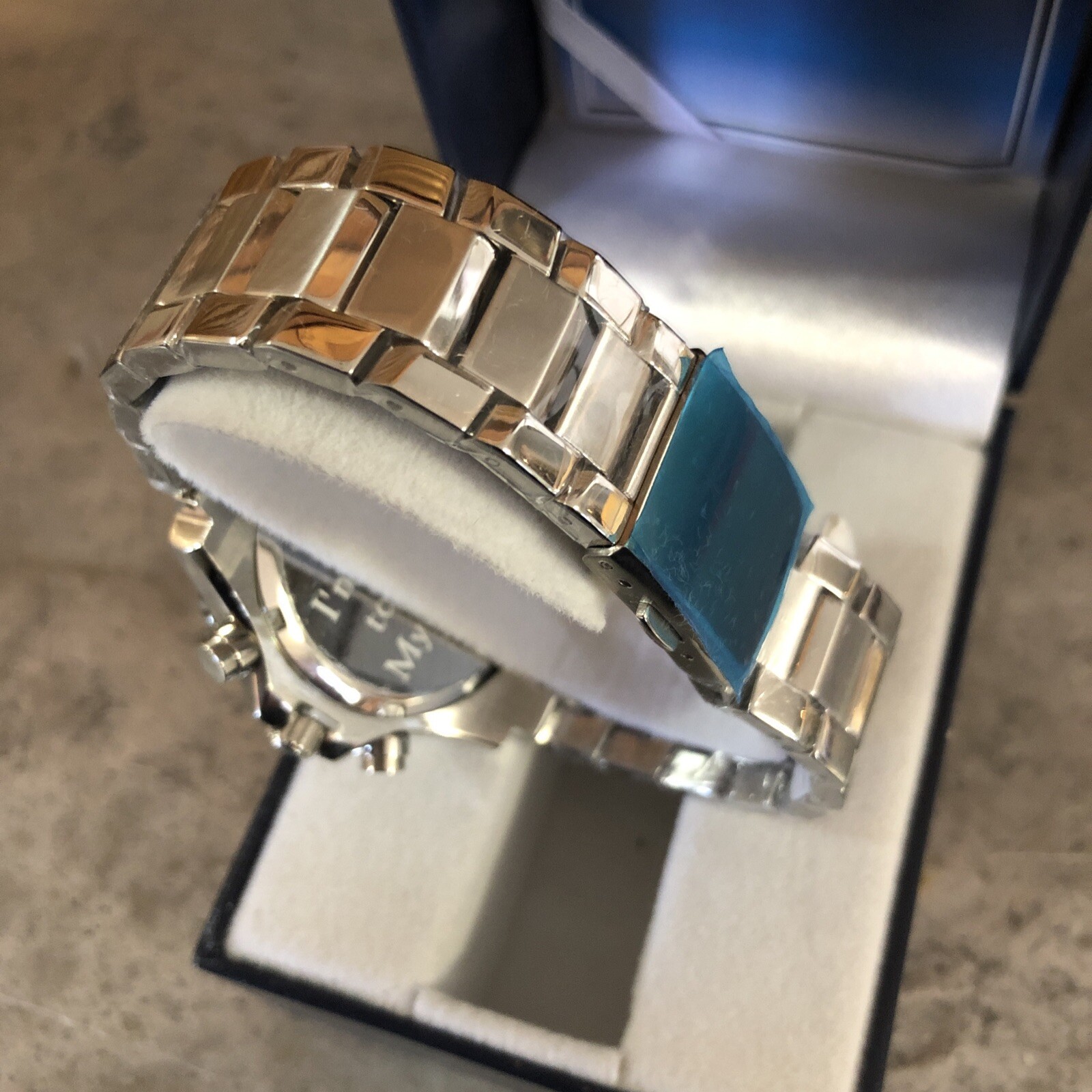 Reach For Your Dreams My Grandson, Handcrafted Inspirational Men’s Watch (J)