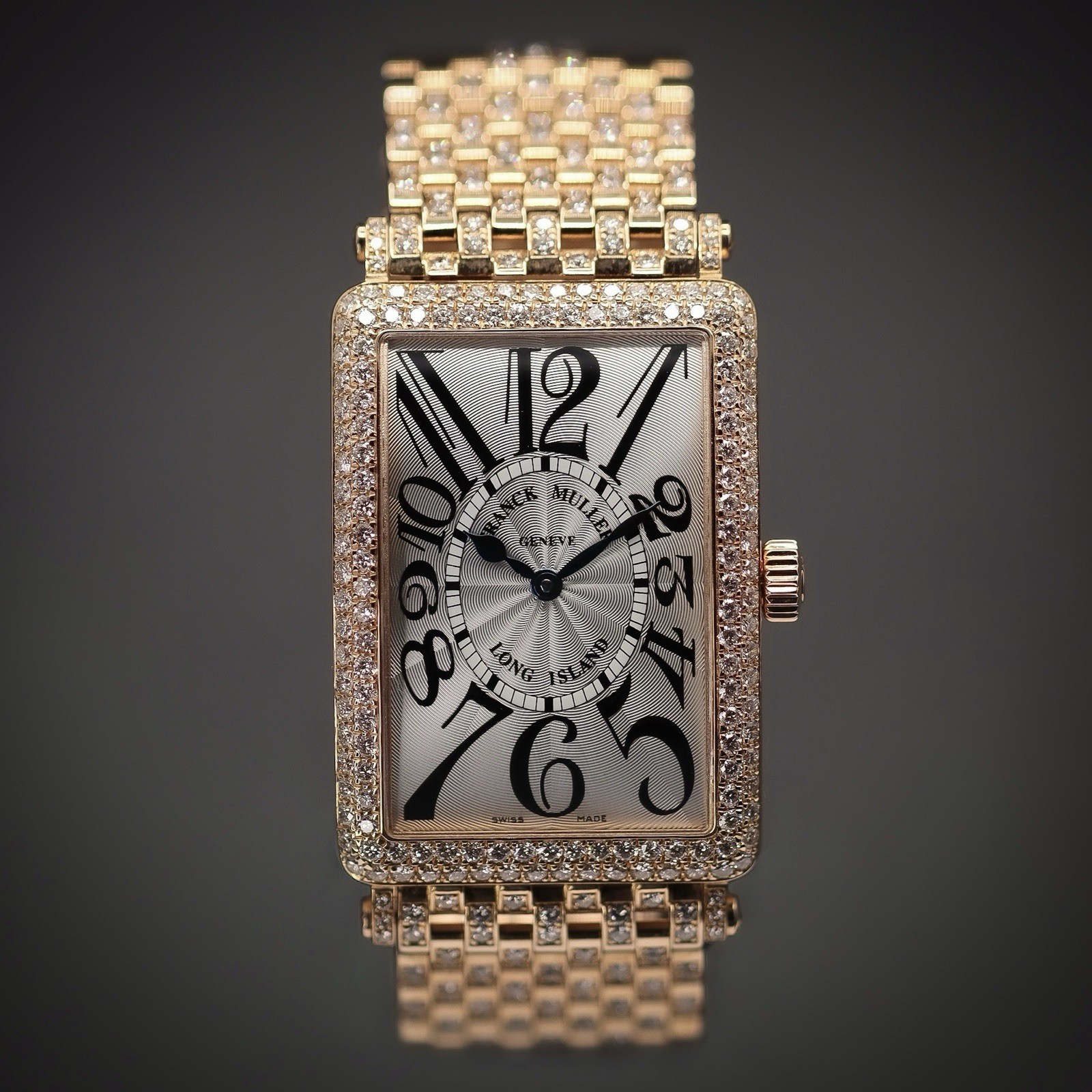 Franck Muller Long island Yellow Gold 43×31 Limited Edition 1000 SC D Full Set