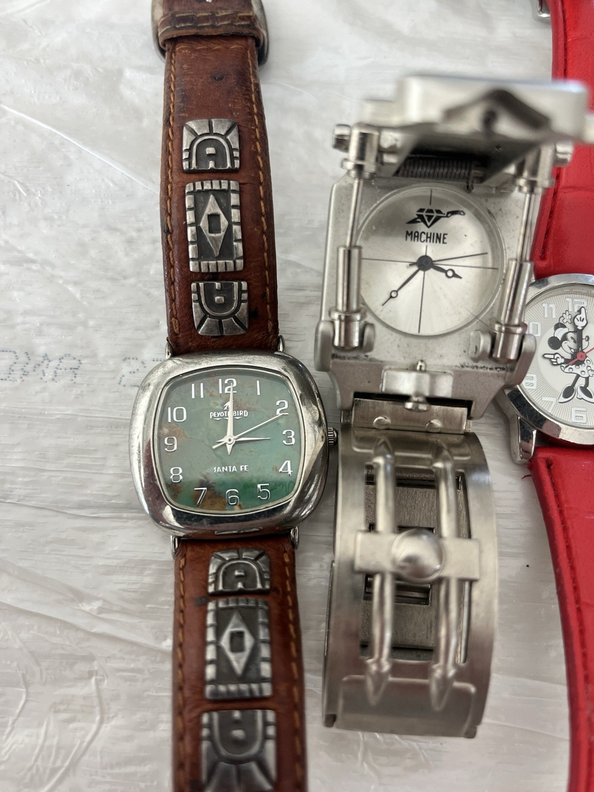 Lot of 15 Watches Mens And Women’s Used Need Battery’s Used
