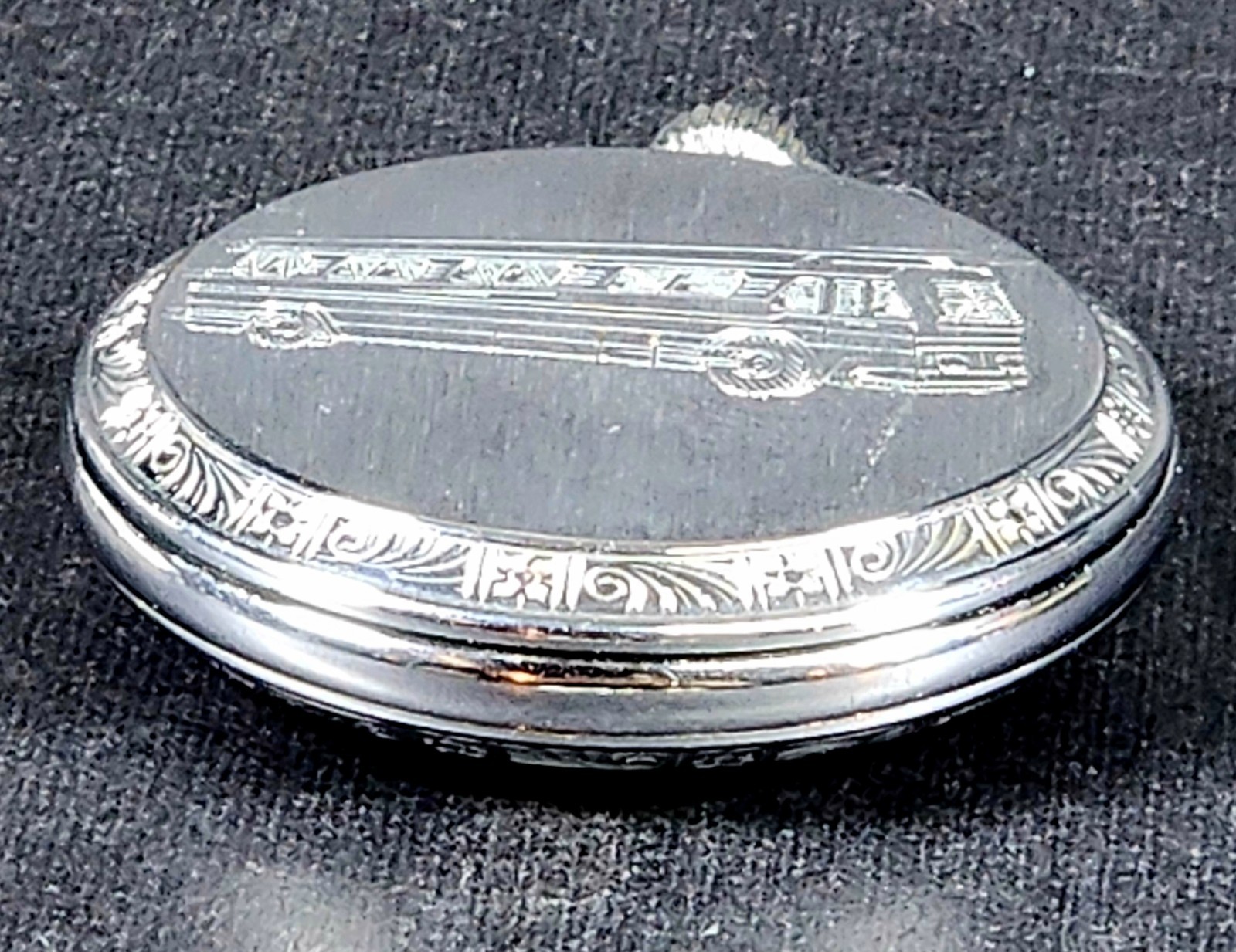 Swiss Made Absolutely Stunning “Supreme” Pocket Watch, Works + Looks Flawless!