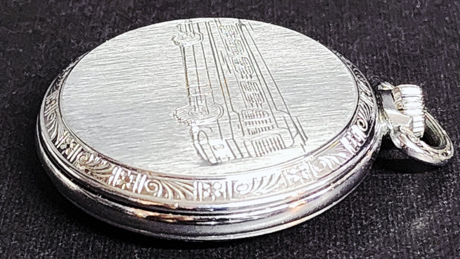 Swiss Made Absolutely Stunning “Supreme” Pocket Watch, Works + Looks Flawless!