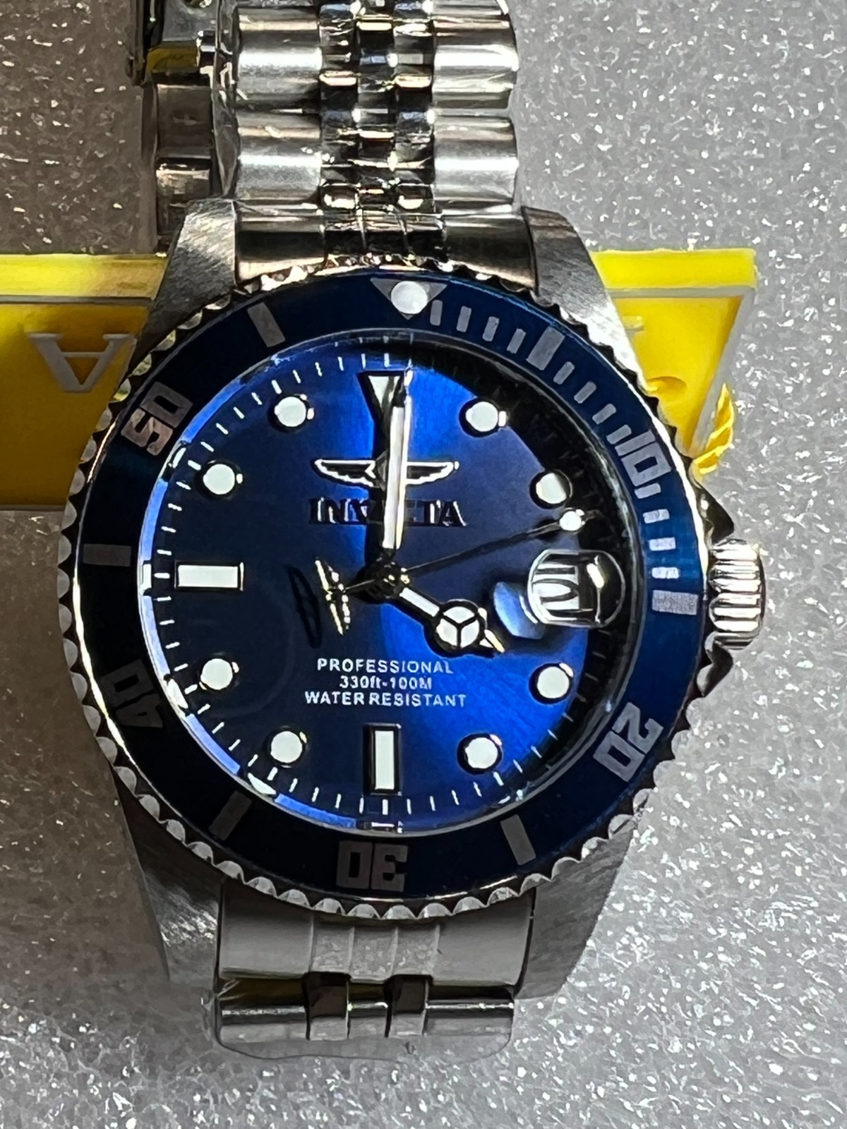 Invicta Pro Diver Quartz Blue Dial Ladies Watch 29187