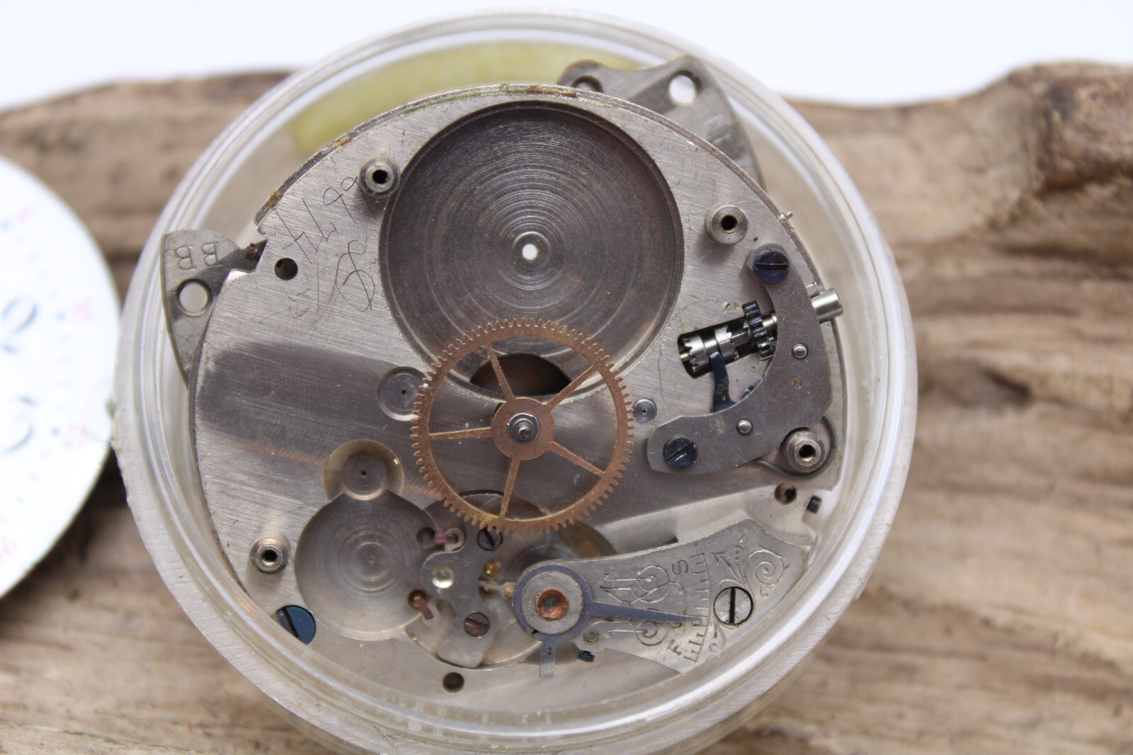 NEW ENGLAND ALDEN POCKET WATCH PARTS 7j 42.2mm FOR SPARES OR REPAIR (SQ3)