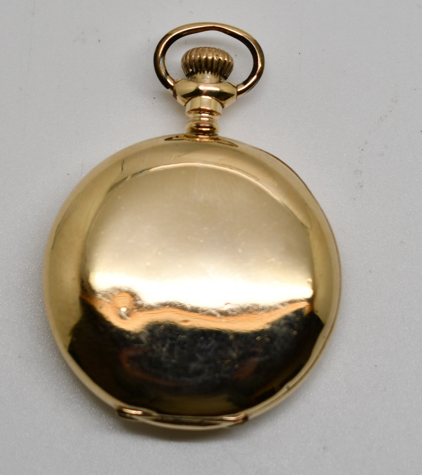 1907 Waltham 15 Jewel Hunting Gold Filled Pocket Watch#WATCH381