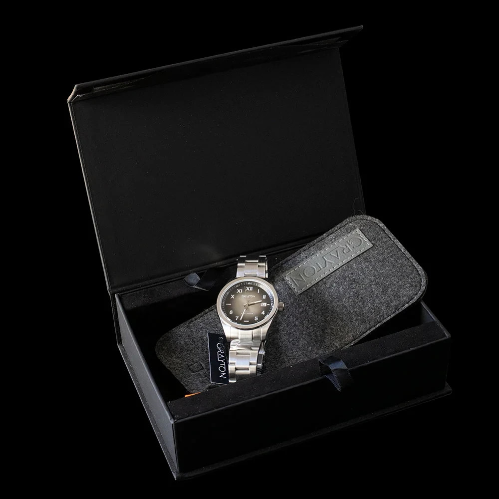 Grayton Native California Brown Sunburst Dial 42mm Automatic Watch SKU#GR24108AB