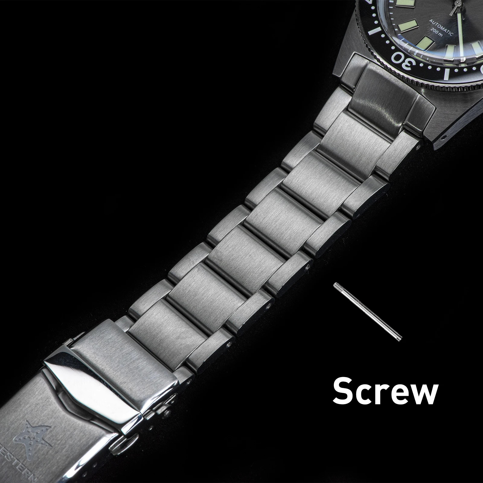 Luminous Diving Watch Sapphire Bracelet