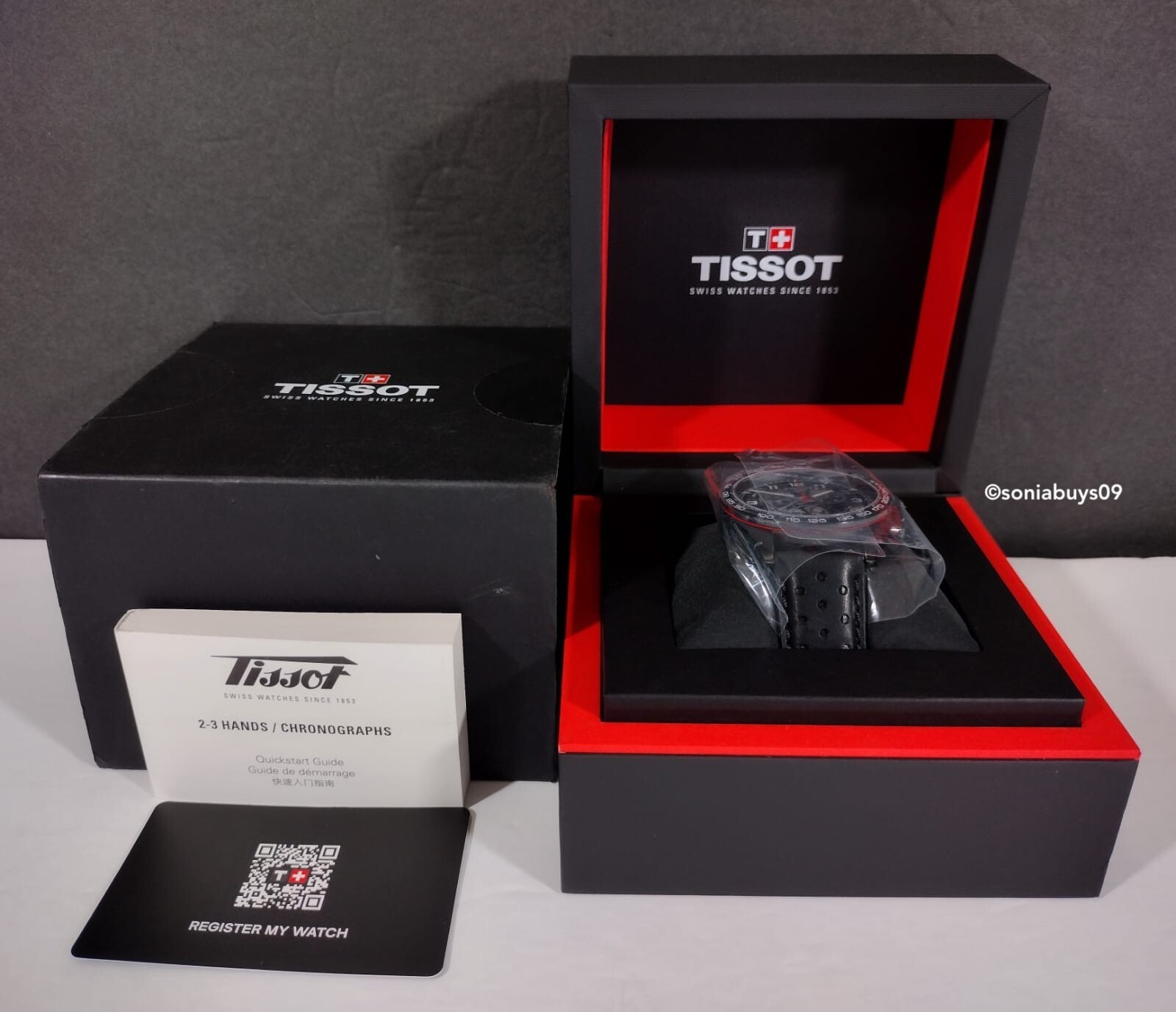 Tissot PRS 516 Quartz Chronograph Men’s Watch, Black