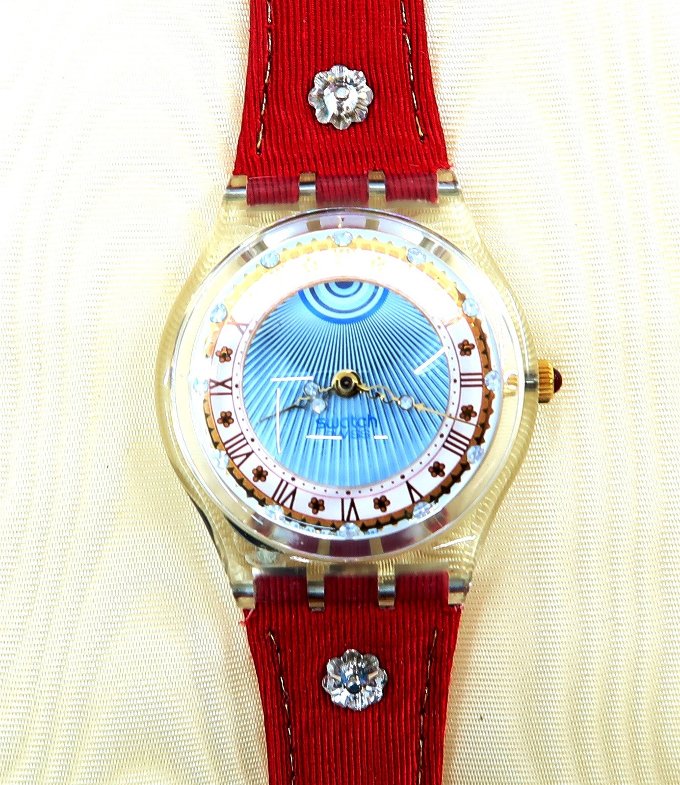 NEW Swatch Watch ROI SOLEIL GZ127 Boxed Set 1993 King Louis XIV Limited Edition