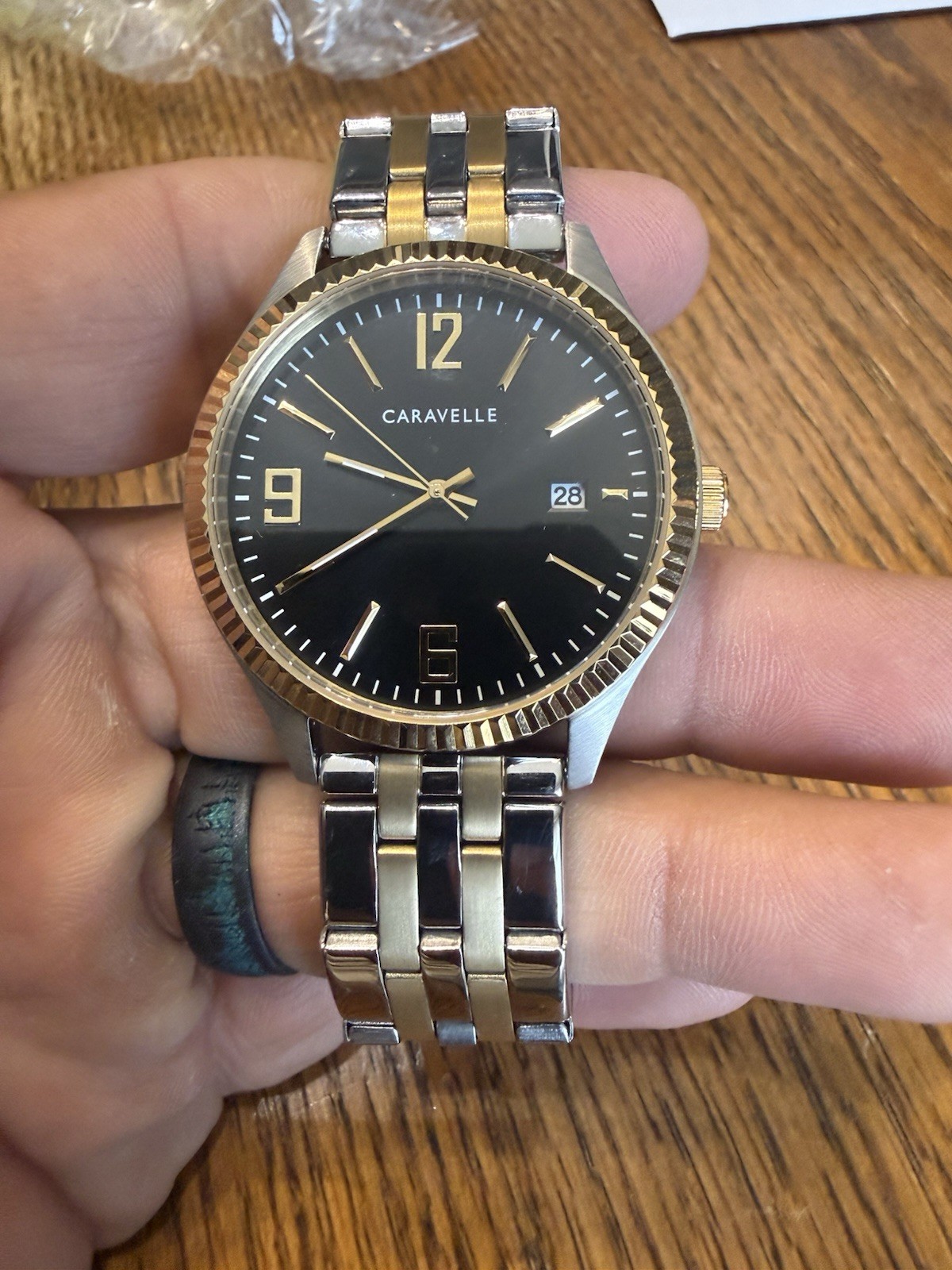 Caravelle by Bulova Stainless Steel Men’s Watch Model # 45K000