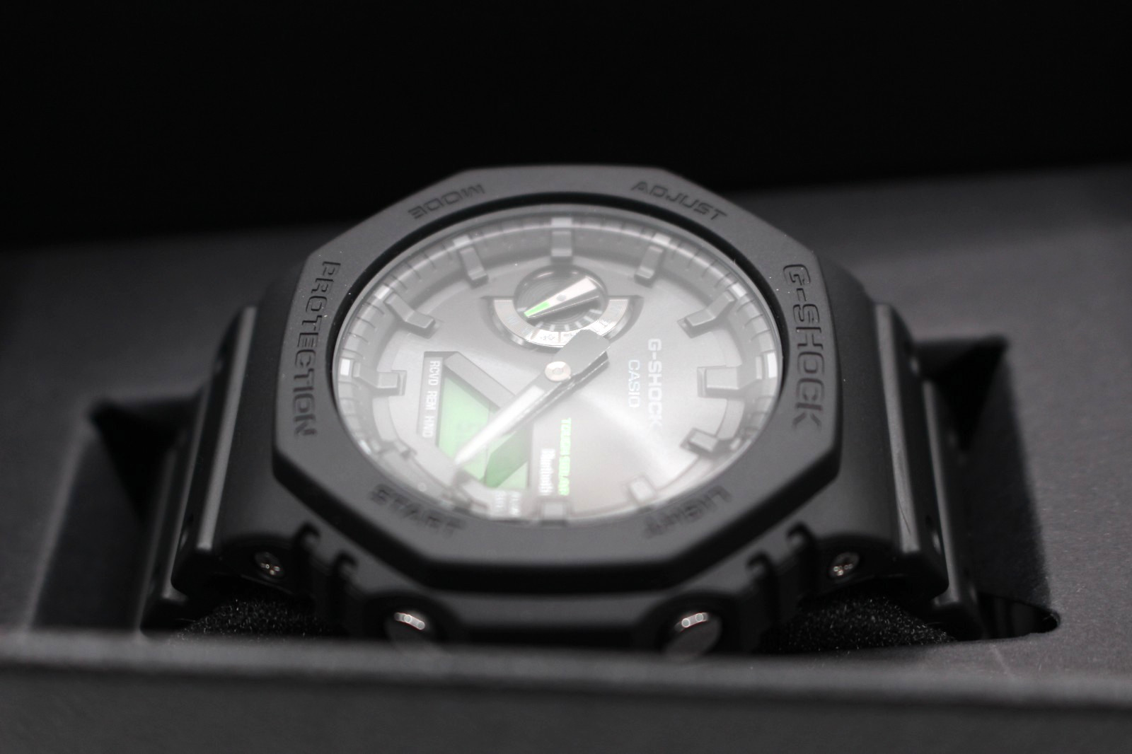 CASIO G-SHOCK GA-B2100BEG-1AJF BLACK AND ELECTRO GREEN Series Resin Men Watch