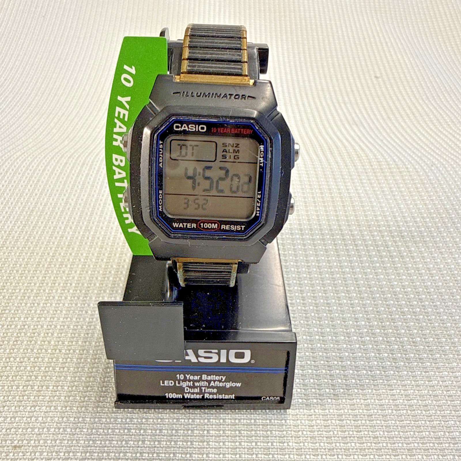 Casio W-800H Digital Sport Watch – 100m – 10 Year Battery – Used