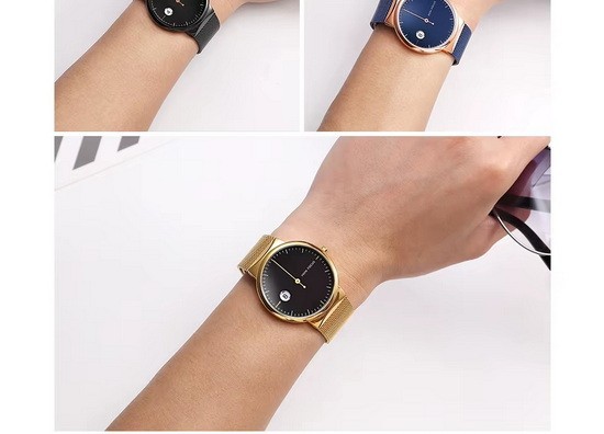 MINI FOCUS Men’s Business Quartz Watches Mesh Strap Stainless Steel 3 Bar Waterp