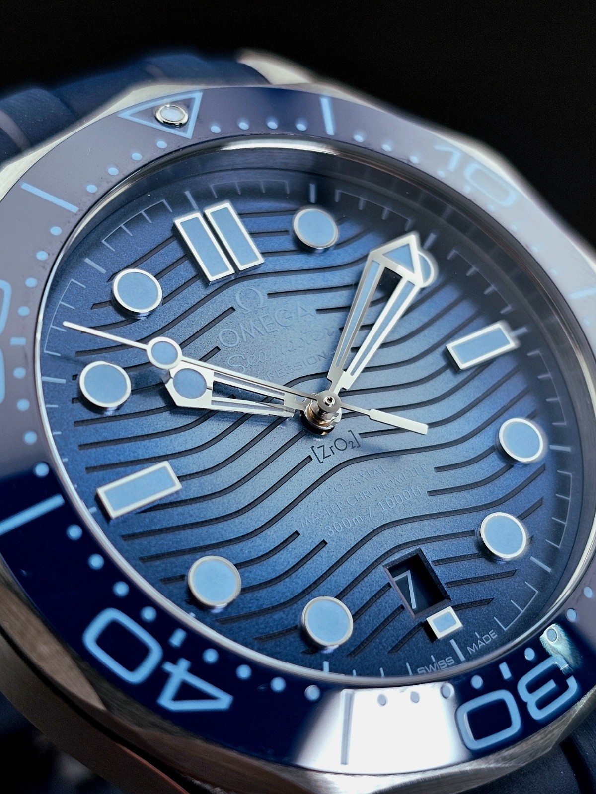 Omega Seamaster 300M 210.32.42.20.03.002 Summer Blue 42mm Full Set