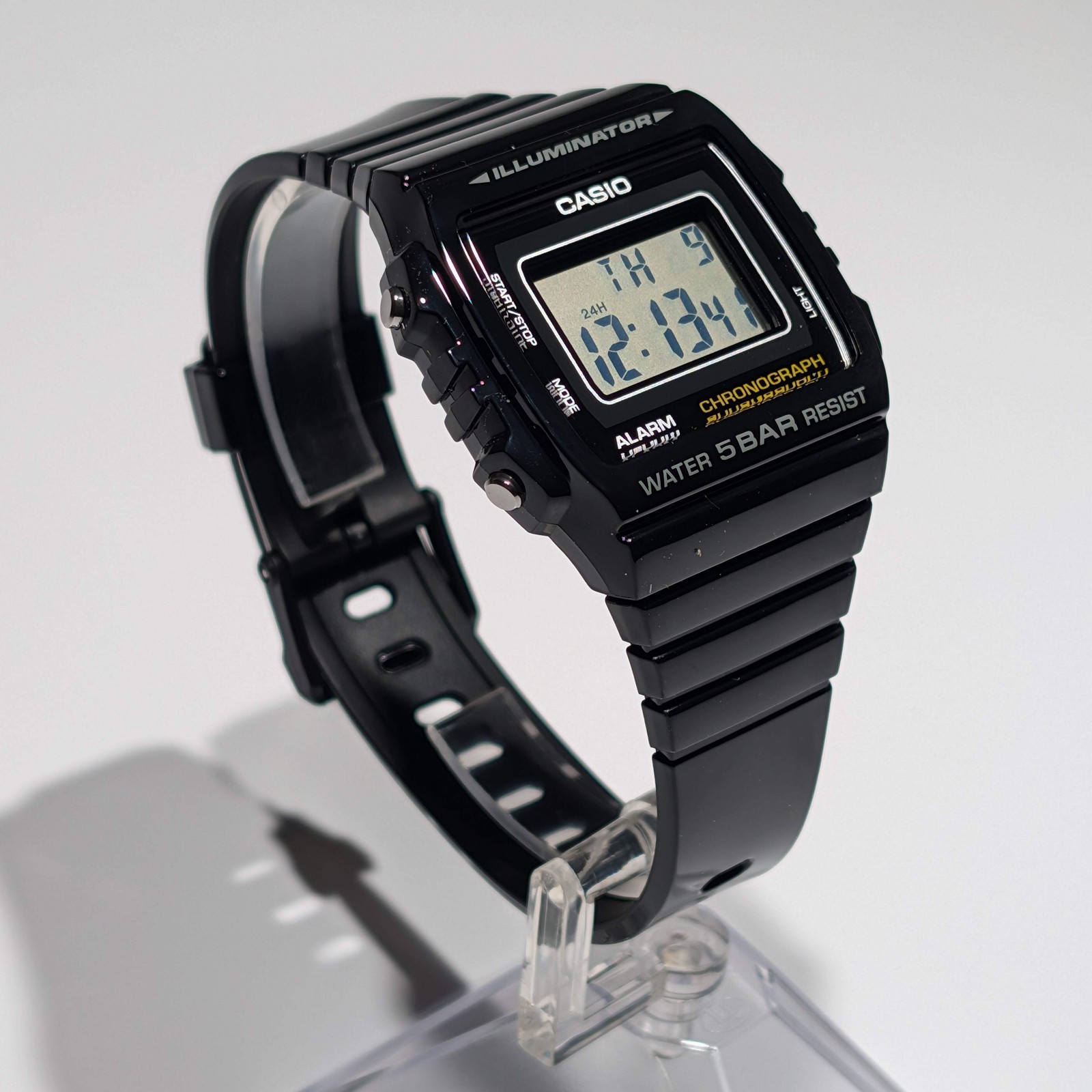 Casio W-215H-1AJH Digital Watch Black JDM – Plumtree