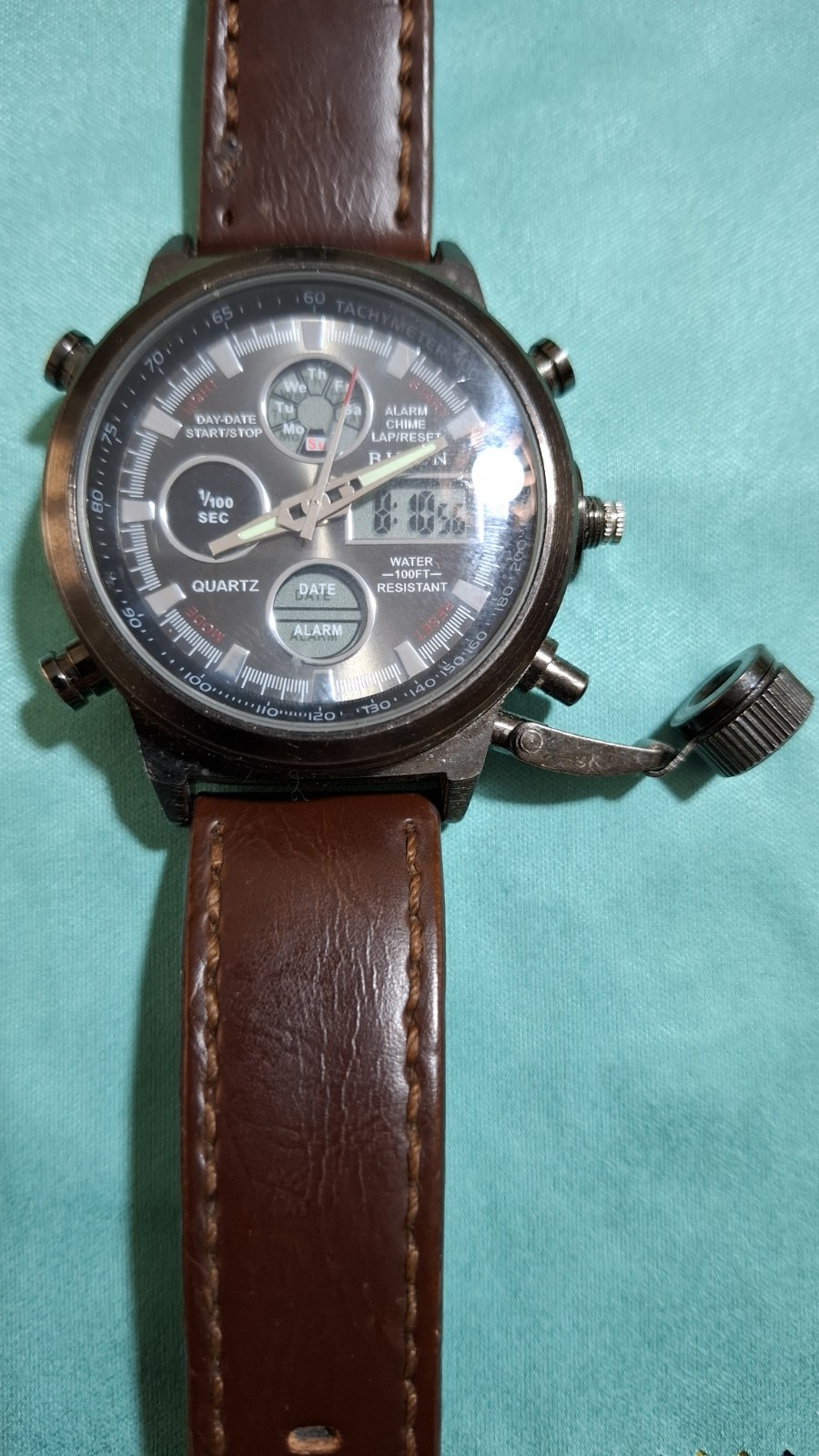 Military Sports Analog Digital Automatic Watch