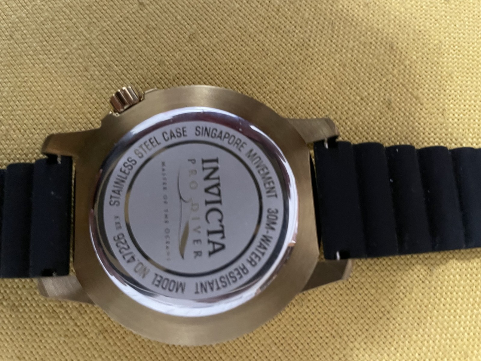 Invicta Pro Diver Neptune Men’s Watch – 48mm. Black (47226) used only twice!!!!