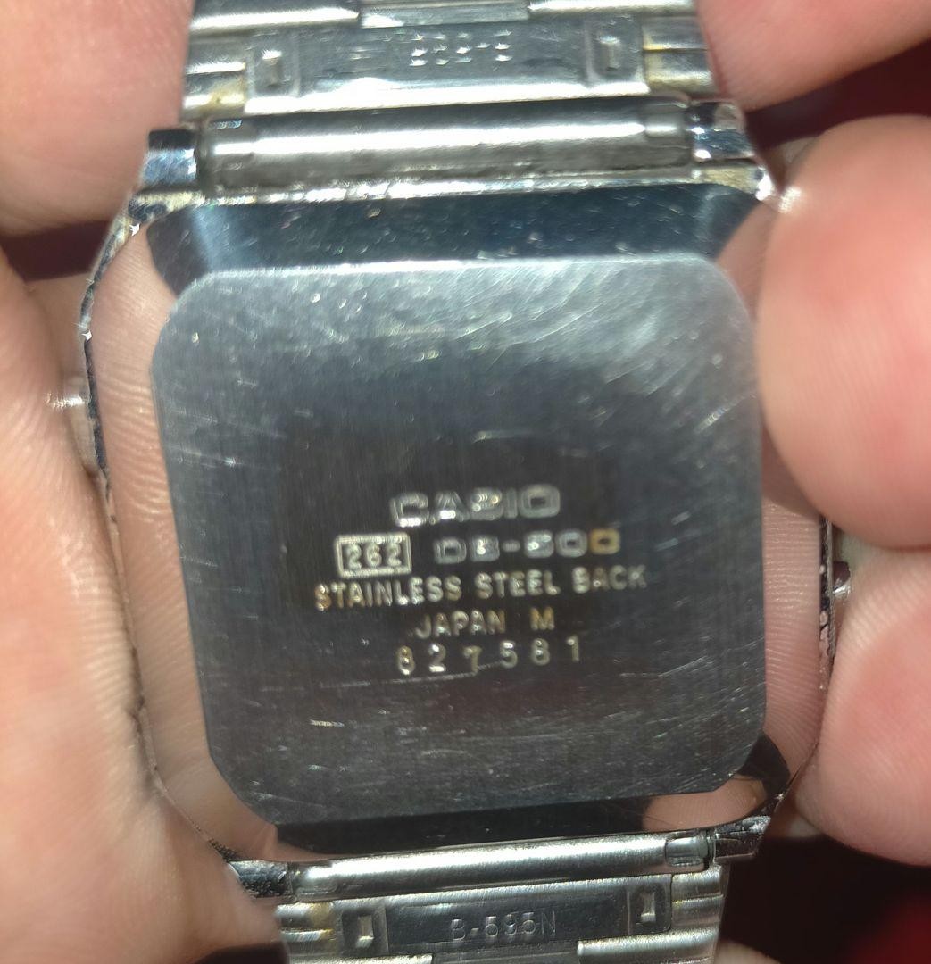 CASIO Japan/ Running DATA BANK DB-500 Wristwatch