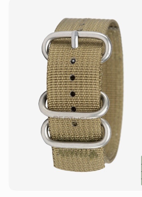 BERTUCCI Heavy Duty Two-Ply D-type #168 Patrol Olive 22 mm – 7/8” mm Watch Band