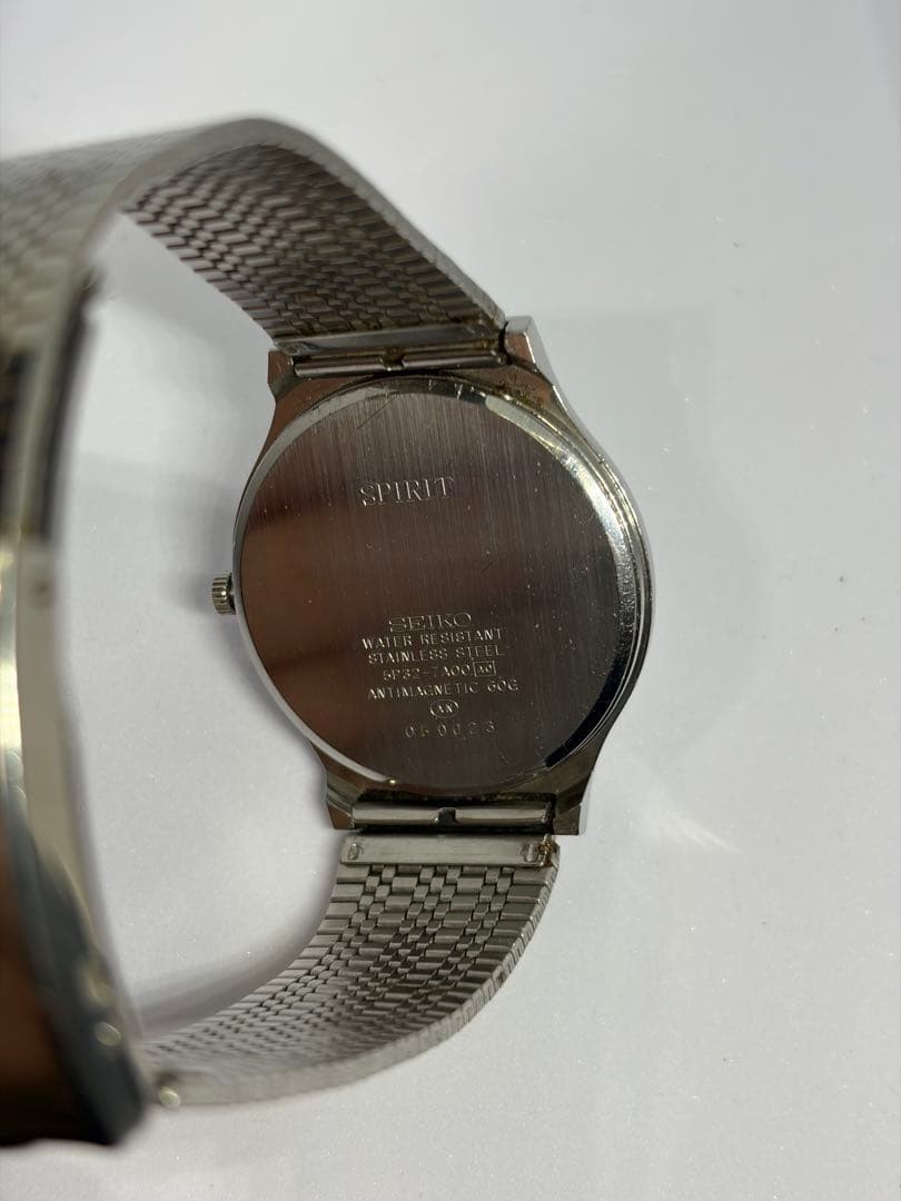 SEIKO spirit quartz 5p32-7a00 men’s watch From Japan
