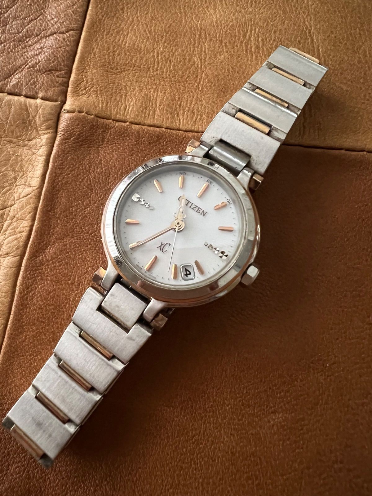 Citizen XC CrossSea H054 Radio Solar Watch, Ladies, wrist 16.0cm/6.3in